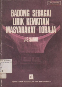 BADONG SEBAGAI LIRIK KEMATIAN MASYARAKAT TORAJA