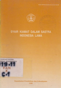 SYAIR KIAMAT DALAM SASTRA INDONESIA LAMA