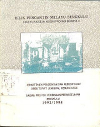 BILIK PENGANTIN MELAYU BENGKULU