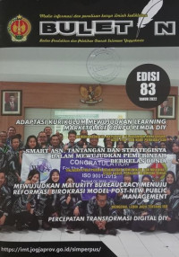 Buletin Badan Pendidikan dan Pelatihan Daerah Istimewa Yogyakarta Edisi 83 Tahun 2022