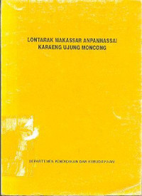 LONTARAK MAKASSAR ANPANNASSAI KARAENG UJUNG MONCONG