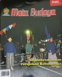 Mata Budaya : Demokrasi dalam Perspektif Kebudayaan