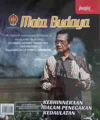 Mata Budaya No. 1 Tahun VI/2022 : Kebhinekaan Dalam Penegakan Kedaulatan