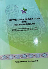 Daftar Tajuk Subjek Islam dan Klasifikasi Islam