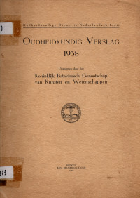 OUDHEIDKUNDIG VERSLAG 1938 (A.10/1938)