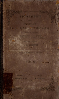 TIJDSCHRIFT VOOR INDISCHE TAAL-, LAND- EN VOLKENKUNDE (A.13/1876)