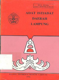 ADAT ISTIADAT DAERAH LAMPUNG