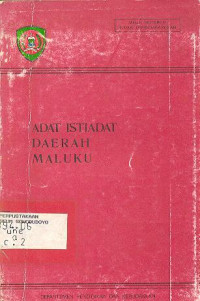 ADAT ISTIADAT DAERAH MALUKU