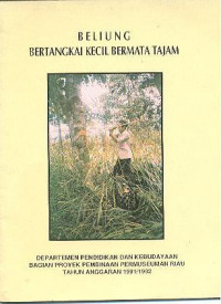 Beliung Bertangkai Kecil Bermata Tajam