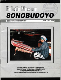 BULETIN MUSEUM SONOBUDOYO