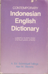 CONTEMPORARY INDONESIAN-ENGLISH DICTIONARY