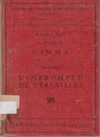 CORNEILLE CINNA ET MOLIERE L'IMPROMPTU DE VERSAILLES (51)