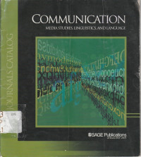 COMMUNICATION : MEDIA STUDIES, LINGUISTICS, AND LANGUAGE