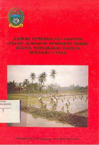 DAMPAK PEMBANGUNAN EKONOMI (PASAR) TERHADAP KEHIDUPAN SOSIALBUDAYA MASYARAKAT DAERAH SUMATERA UTARA