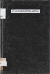 DE INLANDSCHE NIJVERHEID IN WEST-JAVA ALS SOCIAAL-ETHNOLOGISCH VERSCHIJNSEL (44)