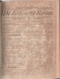 DE INDISCHE REVUE 1 JANUARI - 31 DECEMBER 1899