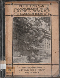 DE VERHEFFING VAN DE INLANDSCHE KUNSTNIJVER HEID IN NEDERLANDSCH-INDIE(41)