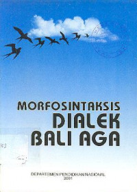 Morfosintaksis Dialek Bali Aga
