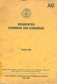 DOKUMENTASI PENDIDIKAN DAN KEBUDAYAAN