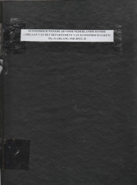 ECONOMISCH WEEKBLAD VOOR NEDERLANDSCH-INDIE ( ORGAAN VAN HET DEPARTEMENT VAN ECONOMISCH ZAKEN) IXe JAARGANG 1940 DEEL II