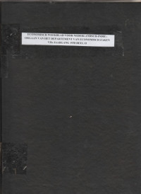 ECONOMISCH WEEKBLAD VOOR NEDERLANDSCH-INDIE ( ORGAAN VAN HET DEPARTEMENT VAN ECONOMISCHE ZAKEN) VIIe JAARGANG 1938 DEEL I (RUSAK)