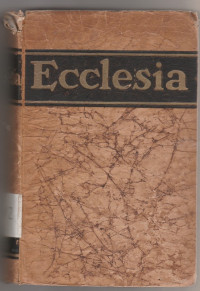 ECCLESIA : ENCYCLOPEDIE POPULAIRE DES CONNAISSANCES RELIGIEUSES (RP II/2)