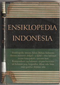 ENSIKLOPEDIA INDONESIA N-Z (RP I/271)