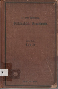 PHILOSOPHISCHE PROPADEUTIK
