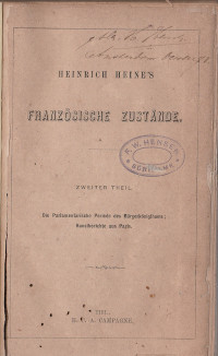 FRANZOSISCHE ZUSTANDE