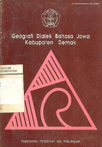 GEOGRAFI DIALEK BAHASA SUNDA DI KABUPATEN DEMAK