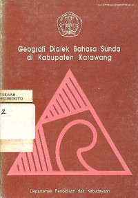 GEOGRAFI DIALEK BAHASA SUNDA DI KABUPATEN KARAWANG