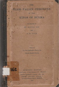 THE GLASS PALACE CHRONICLE OF THE KINGS OF BURMA