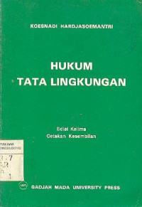 HUKUM TATA LINGKUNGAN