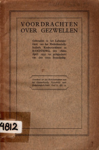 VOORDRACHTEN OVER GEZWELLEN (4812)