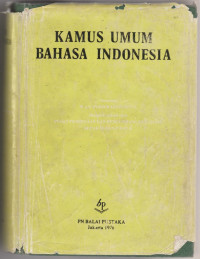 KAMUS UMUM BAHASA INDONESIA