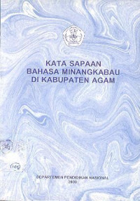 Kata Sapaan Bahasa Minangkabau di Kabupaten Agam