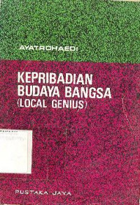 KEPRIBADIAN BUDAYA BANGSA (LOCAL GENIUS)