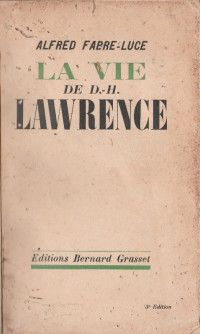 LA VIE DE D. H. LAWRENCE