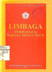 LIMBAGA (PERIBAHASA BAHASA SIMALUNGUN)