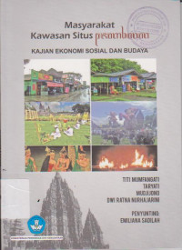 Masyarakat Kawasan Situs Prambanan : Kajian Ekonomi Sosial Dan budaya