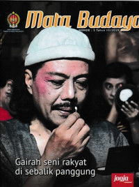MATA BUDAYA : GAIRAH SENI RAKYAT DI SEBALIK PANGGUNG NO.3 TAHUN III/2019