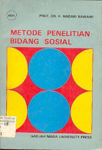 METODE PENELITIAN BIDANG SOSIAL