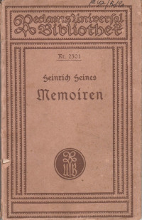 HEINRICH HEINE'S MEMOIREN