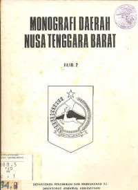 MONOGRAFI DAERAH NUSA TENGGARA BARAT JILID 2