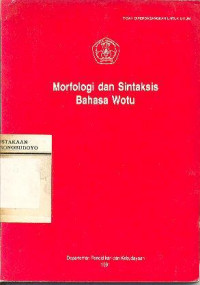 MORFOLOGI DAN SINTAKSIS BAHASA WOTU