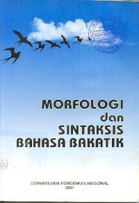 Morfologi dan Sintaksis Bahasa Bakatik