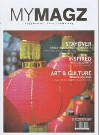 MY MAGZ FREBUARI/ 2017 : STAYOVER, INSPIRED, ART & CULTURE