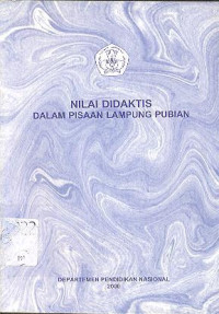 Nilai Didaktis dalam Pisaan Lampung Pubian