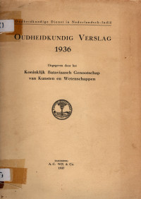 OUDHEIDKUNDIG VERSLAG 1936 (A.10/1936)