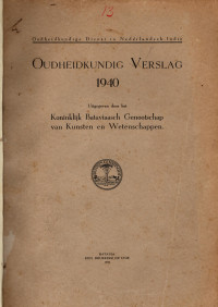 OUDHEIDKUNDIG VERSLAG 1940 (A.10/1940)